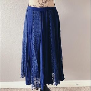 Blue with lace gently used